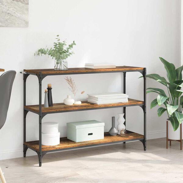 vidaXL Raamaturiiul Vana puit 100 x 33 x 70,5 cm