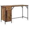 vidaXL Arvutilaud Vana puit 131 x 48 x 75 cm Tehispuit