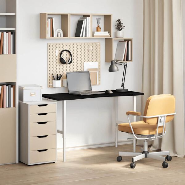 vidaXL lauaplaat, tumepruun, 120x60x2,5 cm, toekas tammepuit ristk&uuml;lik