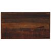vidaXL baarilaud, taastatud puit, tumepruun, 120 x 60 x 107 cm