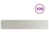 vidaXL Muru&auml;&auml;red 30 tk 20x103 cm Roostevaba teras