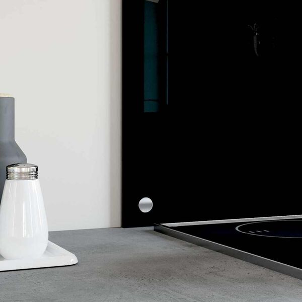 vidaXL köögi pritsmekaitsed 2 tk, must, 80 x 60 cm, karastatud klaas