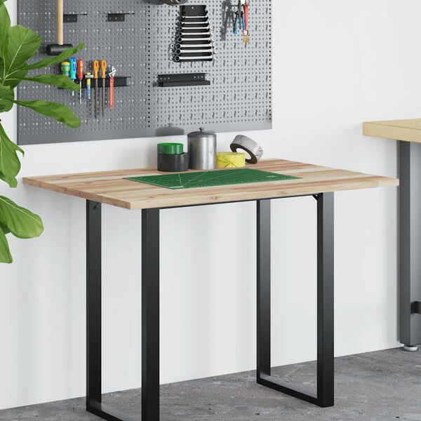 vidaXL kirjutuslaua plaat, t&ouml;&ouml;tlemata, 100 x 70 x 2 cm, akaatsiapuit