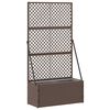 vidaXL Aiakastipaneel Pruun 70 x 30 x 135 cm Metall