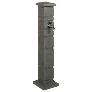 vidaXL Aedade tanker Antratsiit 26 x 26 x 101 cm PE