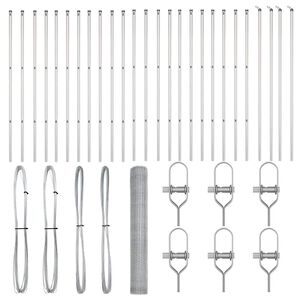 vidaXL Aiapost H&otilde;bedane