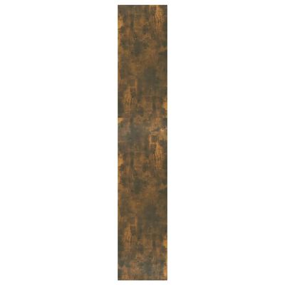 vidaXL raamatukapp, suitsutatud tamm, 60x30x166 cm, puitlaastplaat