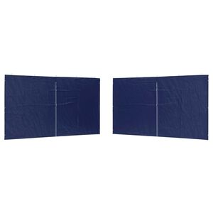 vidaXL Peotelgi k&uuml;lgtool 2 pcs Sinine 400 x 195 cm PE ja teras