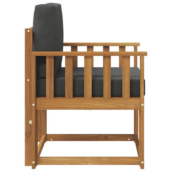 vidaXL &Otilde;uesohva Tugev akaatsiapuit ja pol&uuml;ester Neutraalne