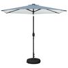 vidaXL Aedavarju LED-valguste ja alusega 270 x 270 cm Pol&uuml;ester