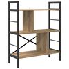 vidaXL Raamatukapp K&auml;sit&ouml;&ouml;puu 75 x 30 x 91 cm Tehispuit