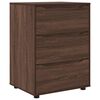 vidaXL Hoiukapp 60 x 48 x 81 cm Tehispuit Pruun tamme