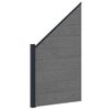 vidaXL Aia komplekt 95 x 180 cm WPC ja Alumiinium Hall