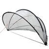 vidaXL Baseni kuppel L&auml;bipaistev 405 x 405 x 192 cm PVC