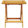 vidaXL päevitustoolid koos lauaga, 2 tk, akaatsiapuit
