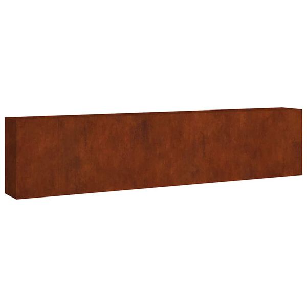 vidaXL taimekast, 360 x 40 x 80 cm, Corten-teras