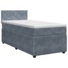 vidaXL Vedruvoodi madratsiga peaga Tumehall 80 x 200 cm Samet