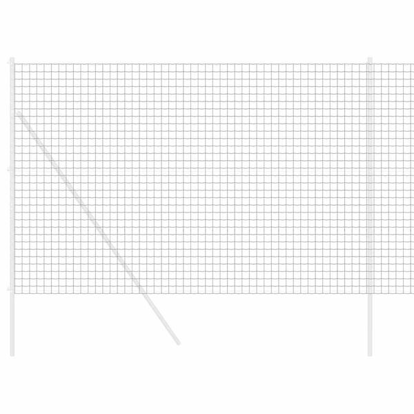 vidaXL Euroopa aed Hall 1,6 x 10 m PVC-kaetud raud