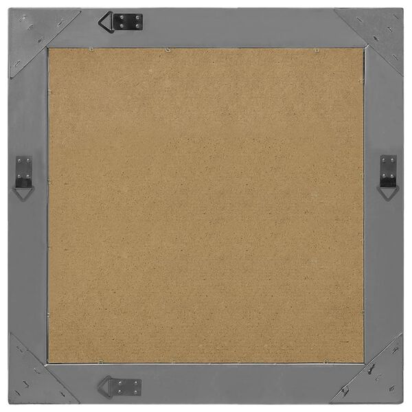 vidaXL barokkstiilis seinapeegel 60 x 60 cm, must