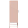 vidaXL Highboard Pink 36x39x123 cm K&uuml;lmvaltsitud teras