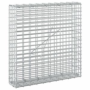 vidaXL Gabion 5 mm Traadi ja 5x2,5 cm V&otilde;rguga 100x100x50 cm
