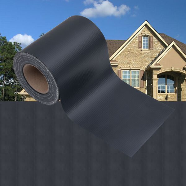 vidaXL Aia Privaatsuse Ekraanid 2 pcs Tumehall 35 x 0,19 m PVC