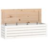 vidaXL hoiukast, valge, 109x36,5x33 cm, m&auml;nnipuit