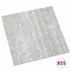 vidaXL P&otilde;randaplaadid 55 pcs Hall 5,11 m&sup2; PVC