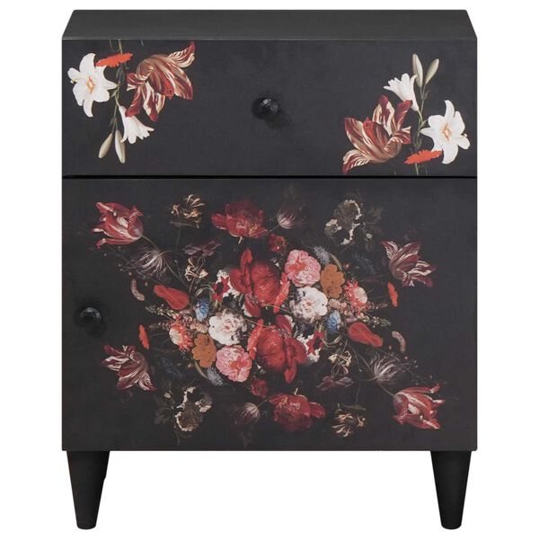 vidaXL Öökapp sahtliga Mitmevärviline 50 x 33 x 60 cm Tugev mango puu