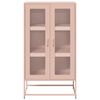 vidaXL Highboard Pink 68x39x123 cm Teras