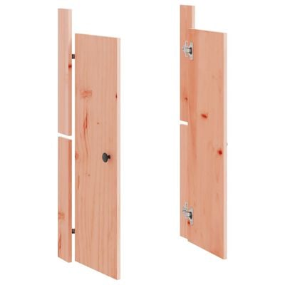 vidaXL väliköögi uksed, 106 x 55 x 64 cm, ebatsuuga puit