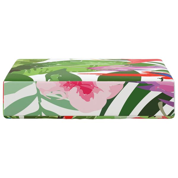 vidaXL Aia istepadjake v&auml;rviline 40 x 40 x 8 cm 100% Pol&uuml;ester