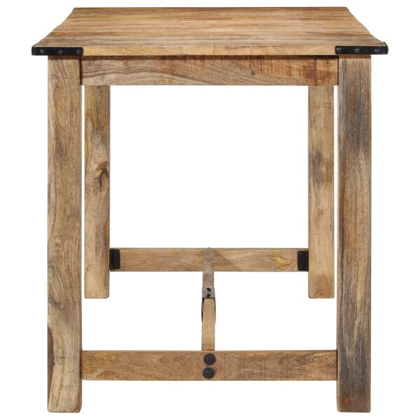 vidaXL söögilaud, 140 x 70 x 75 cm, mangopuit