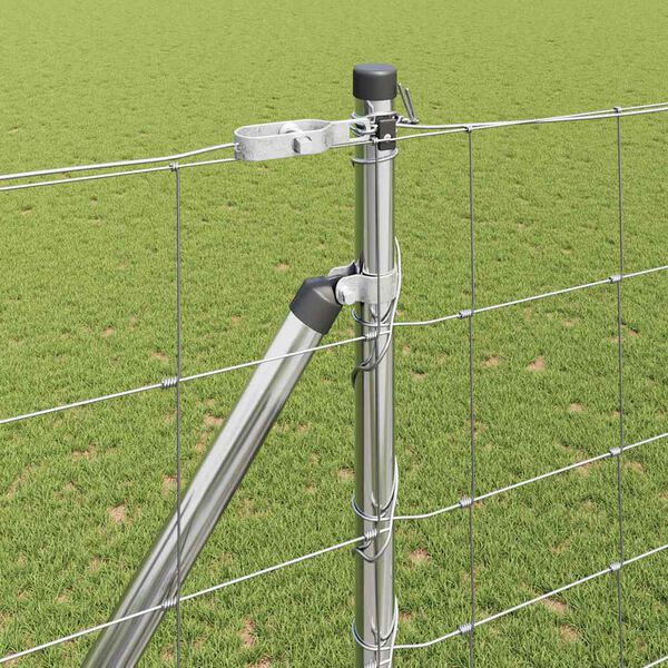 vidaXL Aiapost Galvaniseeritud 25 x 1,6 m Teras