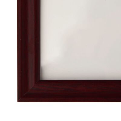 vidaXL pildiraami kollaaž 3 tk, seinale/lauale, tumepunane, 59,4x84 cm