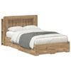 vidaXL Voodiraam ladustamisega Artisan tamm 120 x 190 cm Tehispuit