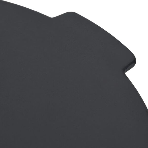 vidaXL grillplaat, Ø44 cm, malm
