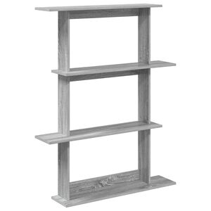 vidaXL Seina Raamaturiiul Hall 100 x 20 x 126 cm Tehispuit