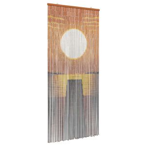 vidaXL Putukate Uksekardin mitmev&auml;rviline 200 x 90 cm Bambus