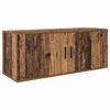 vidaXL Seinale kinnitatav TV kapp 100 x 34,5 x 40 cm Vana puit