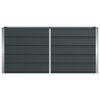 vidaXL Taimekast Antratsiit 160 x 40 x 75 cm Teras