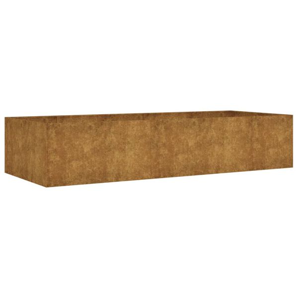 vidaXL taimekast, 200 x 80 x 40 cm, Corten-teras