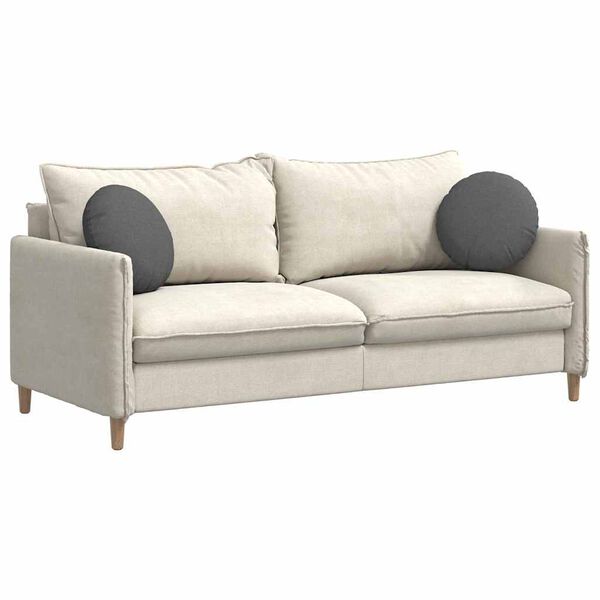 vidaXL Istumispatjad 2 pcs Tumehall Ø40 x 13 cm kangas