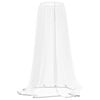 vidaXL S&auml;&auml;sev&otilde;rk Vihmavarjule 220 V&otilde;rk valge &Phi;330x250 cm