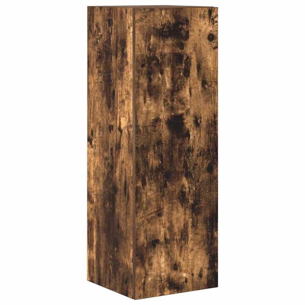 vidaXL 5-osaline telerikappide komplekt, suitsutatud tamm, tehispuit