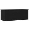 vidaXL Salvestuskarp Must tamm 90 x 35 x 35 cm Tehispuit
