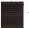 vidaXL Veneetsia rulo Tume pruun 100 x 130 cm 35 mm