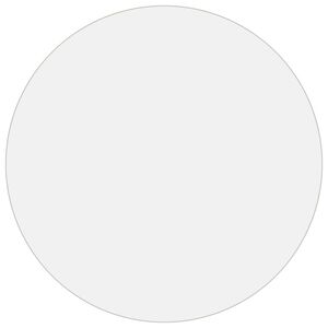 vidaXL lauakaitse, matt, Ø 60 cm, 1,6 mm, PVC