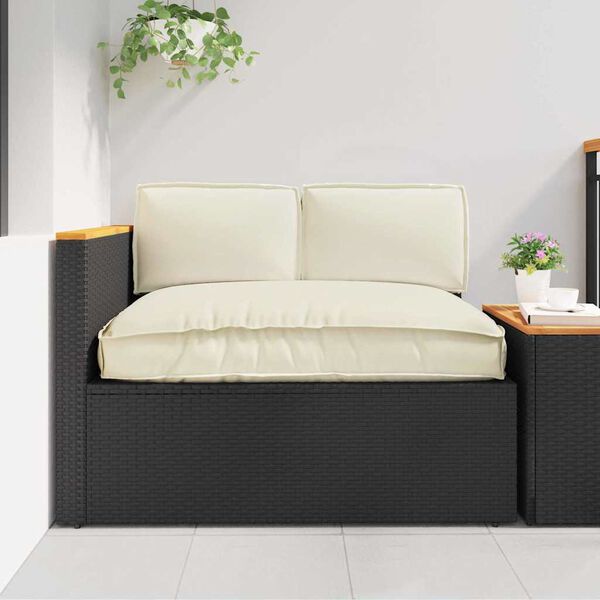 vidaXL Padjakomplekt 3 pcs cream Oxfordi kangas