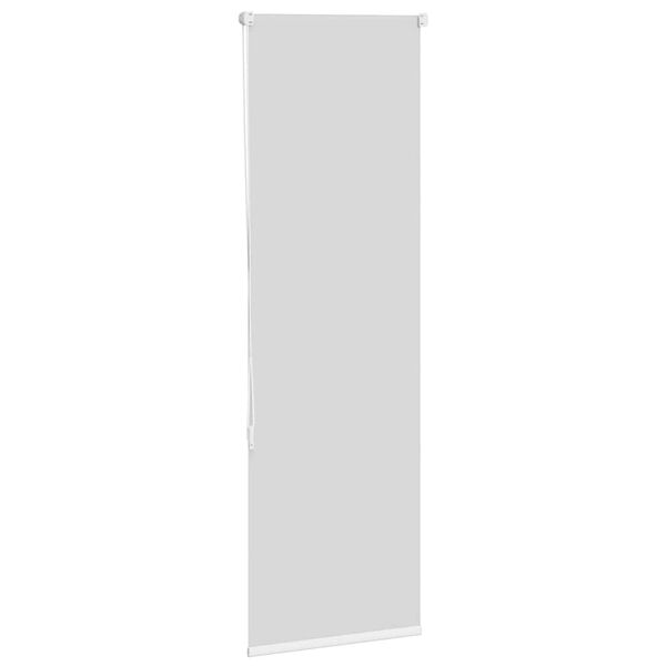 vidaXL Ruloo pimendav valge 40x130 cm Kanga laius 35,7 cm pol&uuml;ester